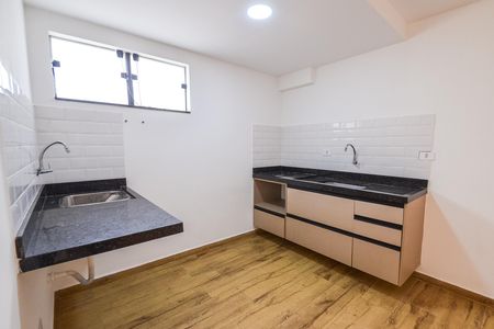 Cozinha de apartamento para alugar com 1 quarto, 37m² em Mirandópolis, São Paulo