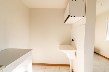 Cozinha de apartamento para alugar com 1 quarto, 24m² em Hípica, Porto Alegre