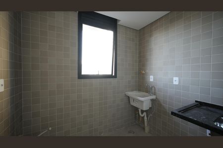 Cozinha de apartamento à venda com 1 quarto, 35m² em Jardim, Santo André