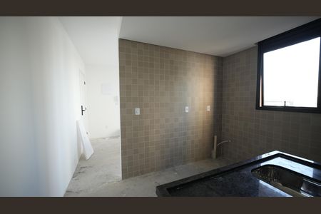 Área de Serviço de apartamento à venda com 1 quarto, 35m² em Jardim, Santo André