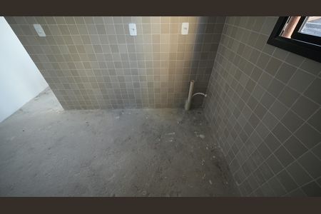 Área de Serviço de apartamento à venda com 1 quarto, 35m² em Jardim, Santo André