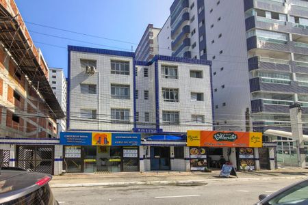 Fachada de apartamento para alugar com 1 quarto, 40m² em Vila Caiçara, Praia Grande