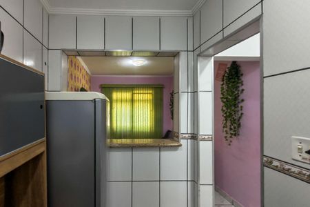 Cozinha  de apartamento para alugar com 1 quarto, 40m² em Vila Caiçara, Praia Grande