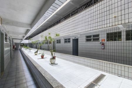 Área comum de apartamento para alugar com 1 quarto, 40m² em Vila Caiçara, Praia Grande