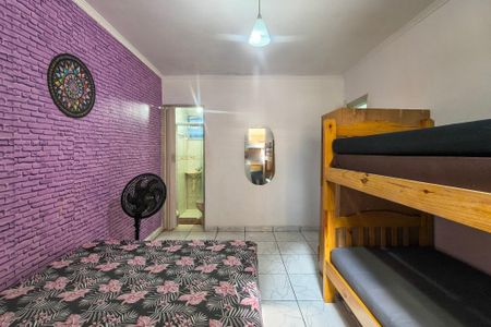 Quarto de apartamento para alugar com 1 quarto, 40m² em Vila Caiçara, Praia Grande