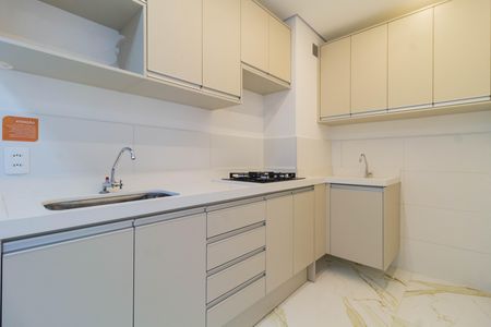 Cozinha de apartamento para alugar com 2 quartos, 37m² em Bom Retiro, São Paulo