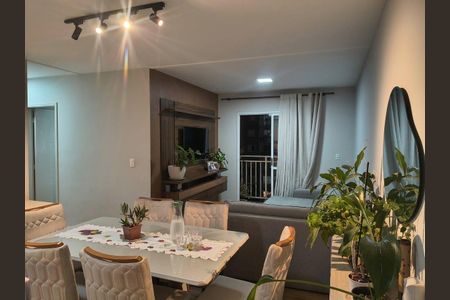 Sala de Jantar de apartamento à venda com 3 quartos, 71m² em Vila Nambi, Jundiaí
