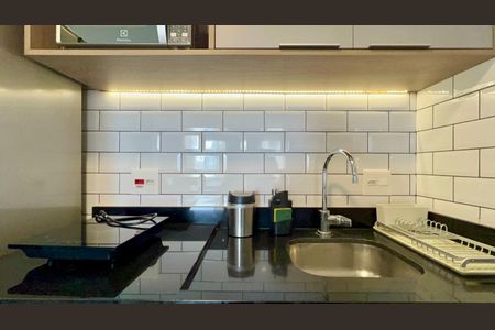 Cozinha de apartamento à venda com 1 quarto, 43m² em Pinheiros, São Paulo