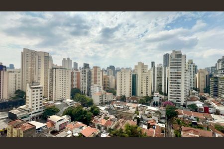 Varanda de apartamento à venda com 1 quarto, 43m² em Pinheiros, São Paulo