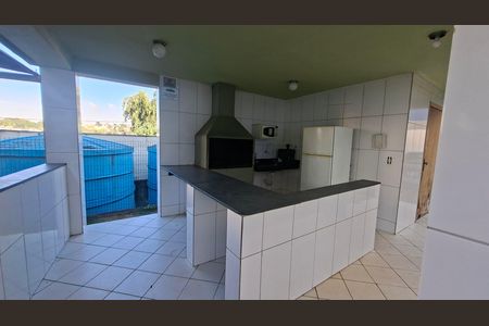 espaço gourmet / condominio de apartamento à venda com 3 quartos, 68m² em Parque São Pedro, Belo Horizonte