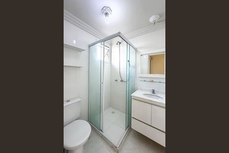 Apartamento para alugar com 63m², 2 quartos e 1 vaga Apartamento para alugar com 63m², 2 quartos e 1 vagaBanheiro da Suíte