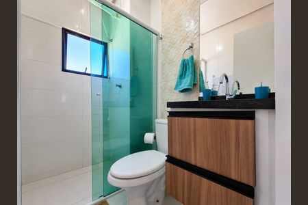 Banheiro de apartamento para alugar com 2 quartos, 57m² em Jardim Europa, Sorocaba