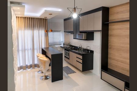 Cozinha de apartamento para alugar com 2 quartos, 57m² em Jardim Europa, Sorocaba