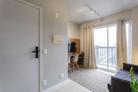 Sala de apartamento para alugar com 1 quarto, 27m² em Moema, São Paulo