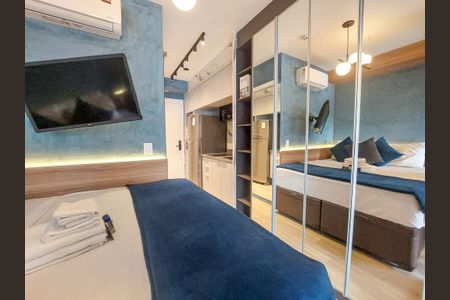 Studio de kitnet/studio para alugar com 1 quarto, 31m² em Santo Amaro, São Paulo