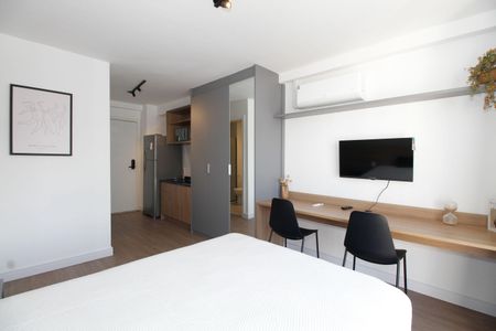 Studio de kitnet/studio para alugar com 1 quarto, 24m² em Pinheiros, São Paulo