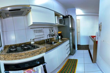 Cozinha e Área de Serviço de apartamento à venda com 3 quartos, 77m² em Vila Andrade, São Paulo