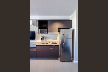 Cozinha de kitnet/studio à venda com 1 quarto, 32m² em Ipiranga, São Paulo