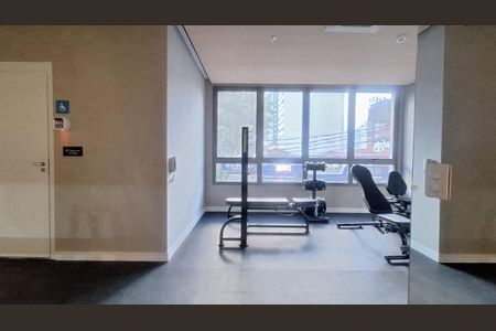 Área comum - Academia de kitnet/studio para alugar com 1 quarto, 30m² em Pompeia, São Paulo