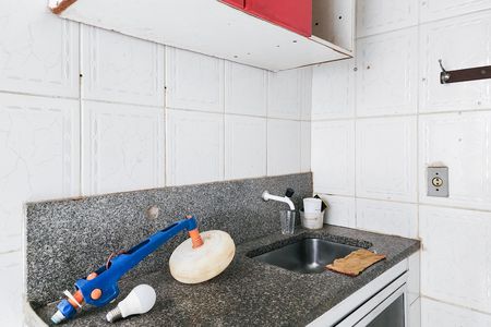 Cozinha de apartamento à venda com 1 quarto, 30m² em Imperial de São Cristóvão, Rio de Janeiro