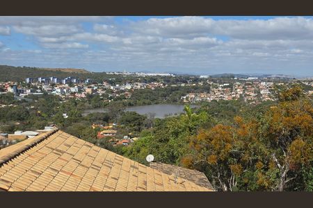 Vista lagoa olhos d'água  de casa de condomínio à venda com 6 quartos, 409m² em Várzea, Lagoa Santa