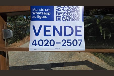 Código placa  de casa de condomínio à venda com 6 quartos, 409m² em Várzea, Lagoa Santa