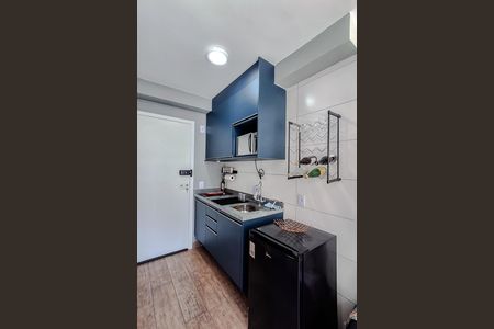 Studio para alugar com 24m², 1 quarto e sem vaga Studio para alugar com 24m², 1 quarto e sem vagaCozinha