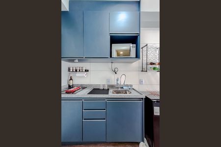 Studio para alugar com 24m², 1 quarto e sem vaga Studio para alugar com 24m², 1 quarto e sem vagaCozinha