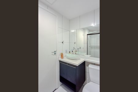 Studio para alugar com 24m², 1 quarto e sem vaga Studio para alugar com 24m², 1 quarto e sem vagaBanheiro
