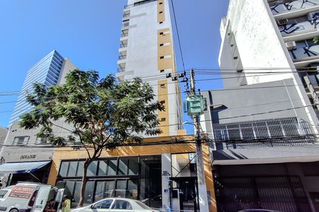 Studio para alugar com 24m², 1 quarto e sem vaga Studio para alugar com 24m², 1 quarto e sem vagaFachada - Plaquinha