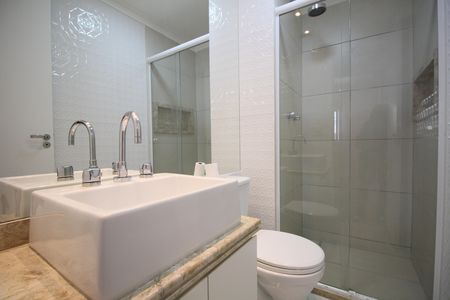Banheiro de apartamento para alugar com 2 quartos, 48m² em Vila Andrade, São Paulo