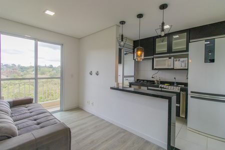 Sala de apartamento para alugar com 2 quartos, 45m² em Chácara Granja Velha, Cotia