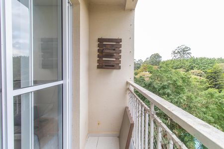 Varanda da Sala de apartamento para alugar com 2 quartos, 45m² em Chácara Granja Velha, Cotia
