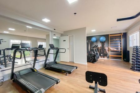 Apartamento para alugar com 42m², 2 quartos e sem vaga Apartamento para alugar com 42m², 2 quartos e sem vagaÁrea comum - Academia