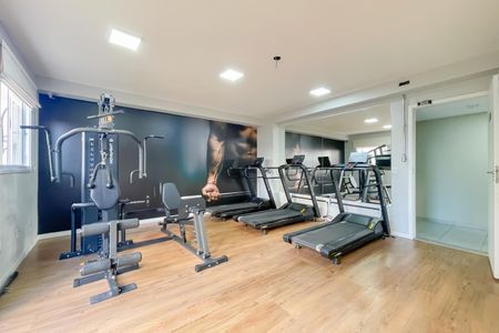 Apartamento para alugar com 42m², 2 quartos e sem vaga Apartamento para alugar com 42m², 2 quartos e sem vagaÁrea comum - Academia