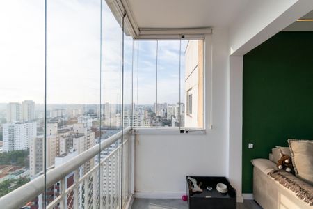 Varanda de apartamento à venda com 2 quartos, 64m² em Campo Belo, São Paulo