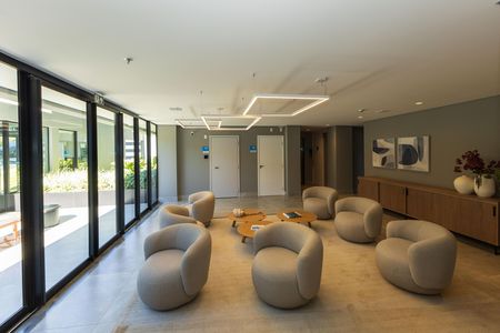 Studio para alugar com 43m², 1 quarto e 1 vagaÁrea comum - Recepção do Prédio