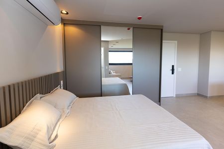 Suíte 1 de kitnet/studio para alugar com 1 quarto, 43m² em Vale do Sereno, Nova Lima