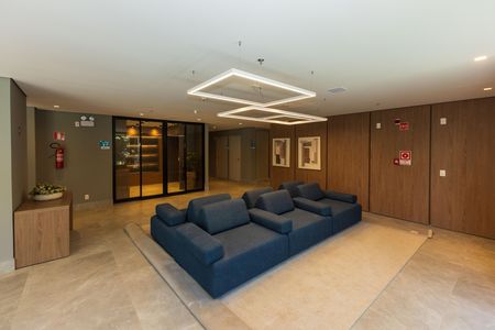 Studio para alugar com 43m², 1 quarto e 1 vagaÁrea comum - Recepção do Prédio