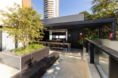 Área comum - Área Gourmet 2 de kitnet/studio para alugar com 1 quarto, 43m² em Vale do Sereno, Nova Lima