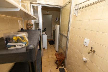 Área de serviço de kitnet/studio para alugar com 1 quarto, 44m² em Botafogo, Campinas