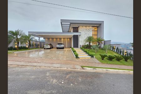 Fachada de casa de condomínio à venda com 4 quartos, 330m² em Alphaville, Santana de Parnaíba