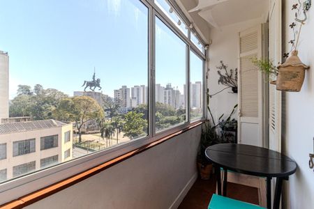 Varanda de apartamento para alugar com 1 quarto, 90m² em Campos Elíseos, São Paulo