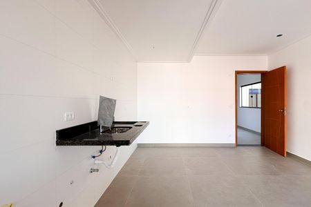 Cozinha de apartamento à venda com 2 quartos, 58m² em Jardim do Mar, São Bernardo do Campo