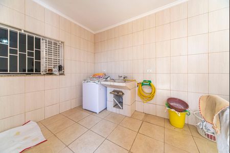 Área de Serviço de casa à venda com 3 quartos, 250m² em Vila Guarani, Santo André