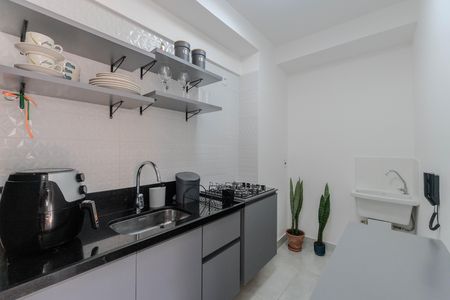 Apartamento à venda com 36m², 2 quartos e sem vaga Apartamento à venda com 36m², 2 quartos e sem vagaCozinha e Área de Serviço