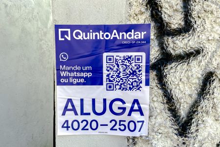 Plaquinha de casa para alugar com 1 quarto, 35m² em Pompeia, São Paulo