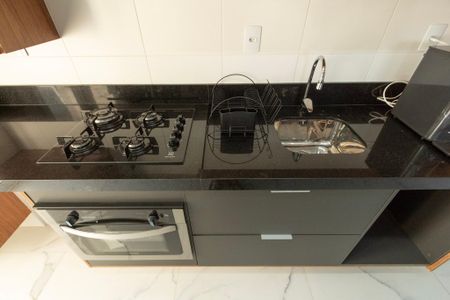 Cozinha  de apartamento para alugar com 2 quartos, 61m² em Jardim Saira, Sorocaba