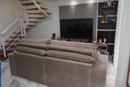 Sala de casa de condomínio à venda com 3 quartos, 87m² em Engordadouro, Jundiaí