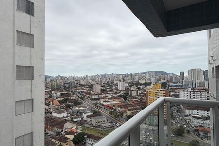 Varanda da Sala de apartamento para alugar com 2 quartos, 82m² em Boqueirão, Santos